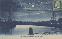 Astronomie - Lune Nuit - Nantes Pont Transbordeur - Astronomy