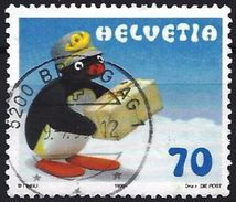 Switzerland 1999 - Pingu Comics Caracter ( Mi 1673 - YT 1601 ) - Bandes Dessinées