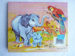 ALBUM POP UP LE ZOO édition Hemma  1973 Illustrations Luce-Andrée Lagarde (2) Pas KUBASTA Enfantina - Disney