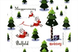 HUNGARY 2015 CULTURE Celebration CHRISTMAS - Fine Set (self-adhesive) MNH - Nuovi