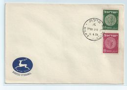 ISRAEL  COVER -  EILAT 1954 #I93. - Briefe U. Dokumente