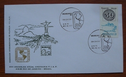 Letter - Cover - Sobre Conmemorativo Brasiliana 83 - Brieven En Documenten