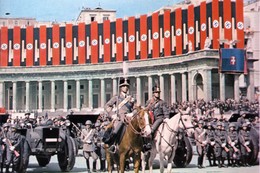 Militaria WW2 - Accueil Du Führer à Naples En 1938 - 1939-45