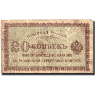 Billet, Russie, 20 Kopeks, Undated (1915), Undated, KM:30, TB - Russia
