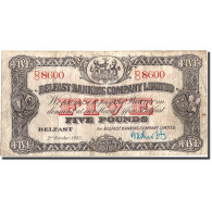 Billet, Northern Ireland, 5 Pounds, 1942, 1942-10-02, KM:127b, TB+ - Ireland