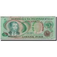Billet, Philippines, 5 Piso, Undated, KM:160a, B - Filipinas