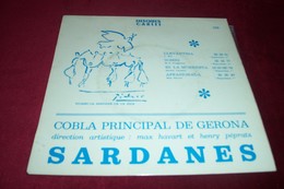 FOLKLORE CATALAN  °SARDANES  COBLA  PRINCIPAL DE GERONA    4 TITRES - Volledige Verzamelingen