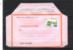 Entier Postal MONACO Aérogramme 2,10 Palais Princier - Ganzsachen