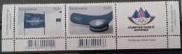 Slovenia, 2010, Mi: 833/34 (MNH) - Winter 2010: Vancouver