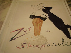 ANCIENNE PUBLICITE PARFUM ZUT DE SHIAPARELLI 1949 - Non Classés