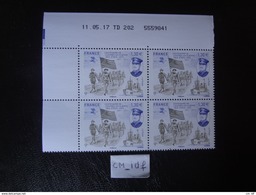 2017 FRANCE BLOC COIN DATÉ 11.05.17   1,30 CENTENAIRE DE L'ENTRÉE EN GUERRE DES ETATS UNIS 1917 - 2017 Neuf** Gommés - 2010-2019