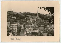 Delcampe - CPSM   19    TULLE     VUE AERIENNE SUR LA VILLE   CATHEDRALE - Tulle