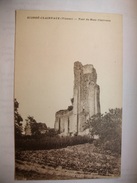 Carte Postale Scorbe Clairvaux (86) Tour Du Haut Clairvaux ( Petit Formatoblitérée 1942 ) - Scorbe Clairvaux