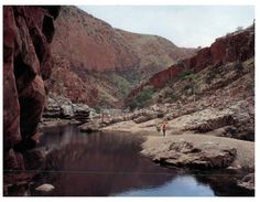 (765) Australia - (with  Stamp At Back)  NT - Orrmiston Gorge - Alice Springs