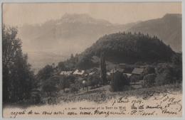 Corbeyrier Et La Dent Du Midi - Photo: Jullien Freres No. 5032 - Corbeyrier