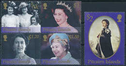 Mi 600-04 MNH ** Queen Elizabeth II Coronation 50th Anniversary - Pitcairn