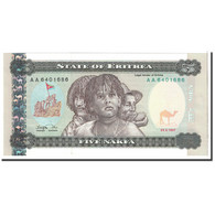 Billet, Eritrea, 5 Nakfa, 1997, 1997-05-24, KM:2, NEUF - Erythrée