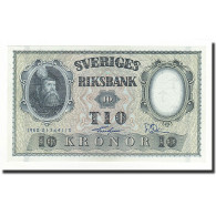 Billet, Suède, 10 Kronor, 1960, KM:43h, NEUF - Schweden