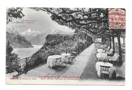 (15253-00) Hotel Sonnenberg - Seelisberg - Blick Von Der Terrasse Auf Bristenstock - Brandenburg