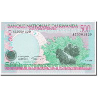 Billet, Rwanda, 500 Francs, 1998, 1998-12-01, KM:26a, NEUF - Rwanda