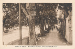 30 // QUISSAC   Promenade Du Tivoli, Sur Les Bords Du Vidourle - Quissac