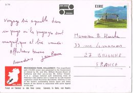 24721. Postal KILLARNEY, Muckross Park (Irlanda) Eire 1975 - Storia Postale