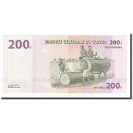 Billet, Congo Democratic Republic, 200 Francs, 2007, KM:99a, NEUF - República Democrática Del Congo & Zaire