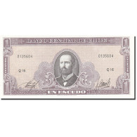 Billet, Chile, 1 Escudo, 1962-1975, Undated (1964), KM:136, NEUF - Chile