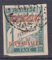 Madagascar 1896 Timbre Taxe Yvert#7 Used - Oblitérés