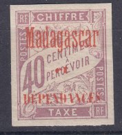 Madagascar 1896 Timbre Taxe Yvert#5 Mint Hinged - Ongebruikt