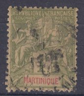 Martinique 1892 Yvert#43 Used - Used Stamps