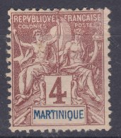 Martinique 1892 Yvert#33 Mint Hinged - Ongebruikt
