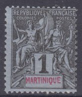 Martinique 1892 Yvert#31 Mint Hinged - Neufs