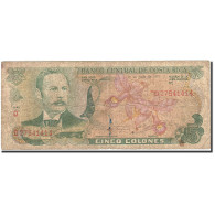 Billet, Costa Rica, 5 Colones, 1968-1972, 1978-06-01, KM:236d, B - Costa Rica