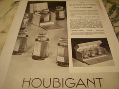 ANCIENNE PUBLICITE PARFUM HOUBIGANT 1932 - Ohne Zuordnung