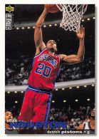 Allan Houston - Upper Deck 1995-96 Collector's Choice - N.80 - 1990-1999