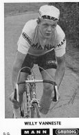 V10530 CP Cyclisme  Willy Vanneste Dédicacée - Ciclismo