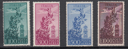 Italia - 1948 - Campidoglio, Fil. Ruota ** (leggere Descrizione) + Valori Democratica E Gronchino ** - Airmail