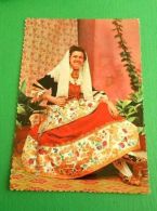 Cartolina Costumi Sardi - Quartu Sant'Elena 1957 - Cagliari