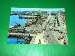 Cartolina Cagliari - Il Porto E Via Roma 1960 Ca - Cagliari