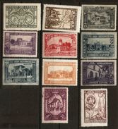 Spain 1930, Iberico-American Exhibition, 11 Values From This Series Upto 10 Pts MH, - Unused Stamps