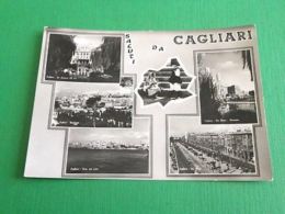 Cartolina Saluti Da Cagliari - Vedute Diverse 1958 - Cagliari