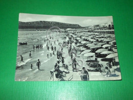 Cartolina Cagliari - Spiaggia Del Poetto 1955 Ca - Cagliari