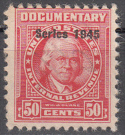United States    Scott No.  R421    Used   Year 1945 - Steuermarken
