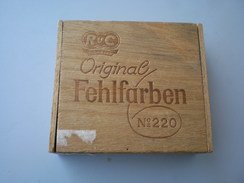 RuC Zigarren Original Fehlfarmen - Zigarettenetuis (leer)