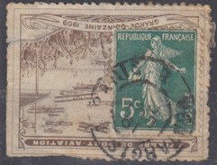 SEMEUSE 5C MONTARGIS A PARIS  SUR VIGNETTE "TIMBRE DE PORT-AVIATION GRANDE QUINZAINE 1909 "   /  7942 - Other & Unclassified