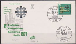 Berlin FDC 1977 Nr.548  Evangelischer Kirchentag Berlin ( D 897 ) - FDC: Covers