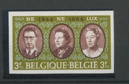 1964  BENELUX Les 3 Souverains   Tirage 320 Ex.  Emission Commune - 1961-1980