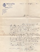 74 -  SAMOENS - Hôtel Des Sept-Monts - Jean COFFY Propriétaire - Lettre ( Format A4   21 Cm  X 29,7 Cm ) - Non Classificati