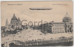 Germany - Berlin - Zeppelin - Dom Und Konigl. Schloss - Balloons